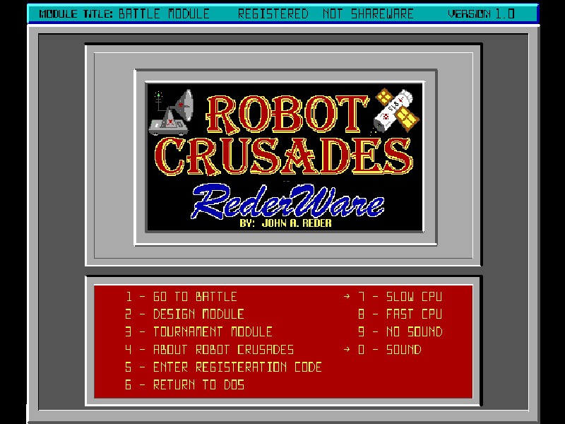 Robot Crusades