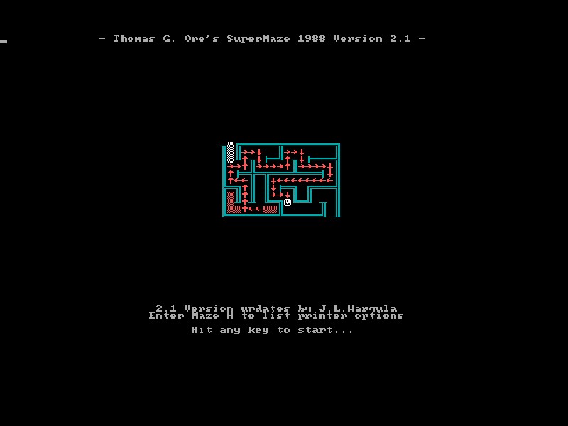 SuperMaze
